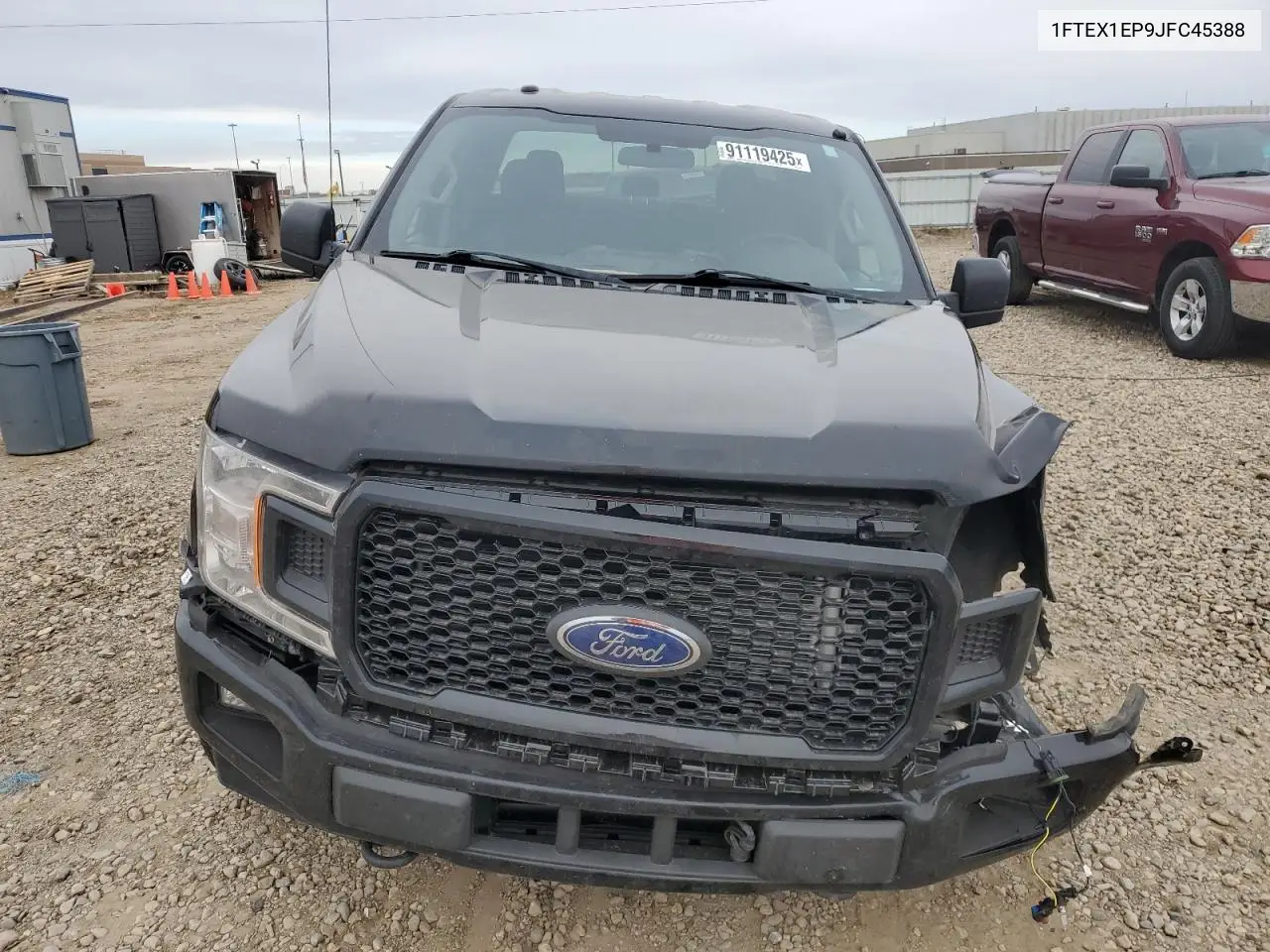 1FTEX1EP9JFC45388 2018 Ford F150 Super Cab