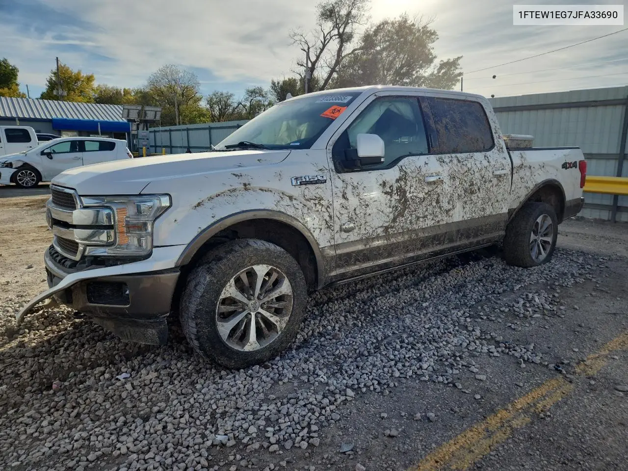 1FTEW1EG7JFA33690 2018 Ford F150 Supercrew