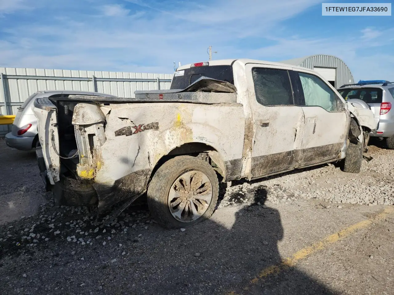 1FTEW1EG7JFA33690 2018 Ford F150 Supercrew