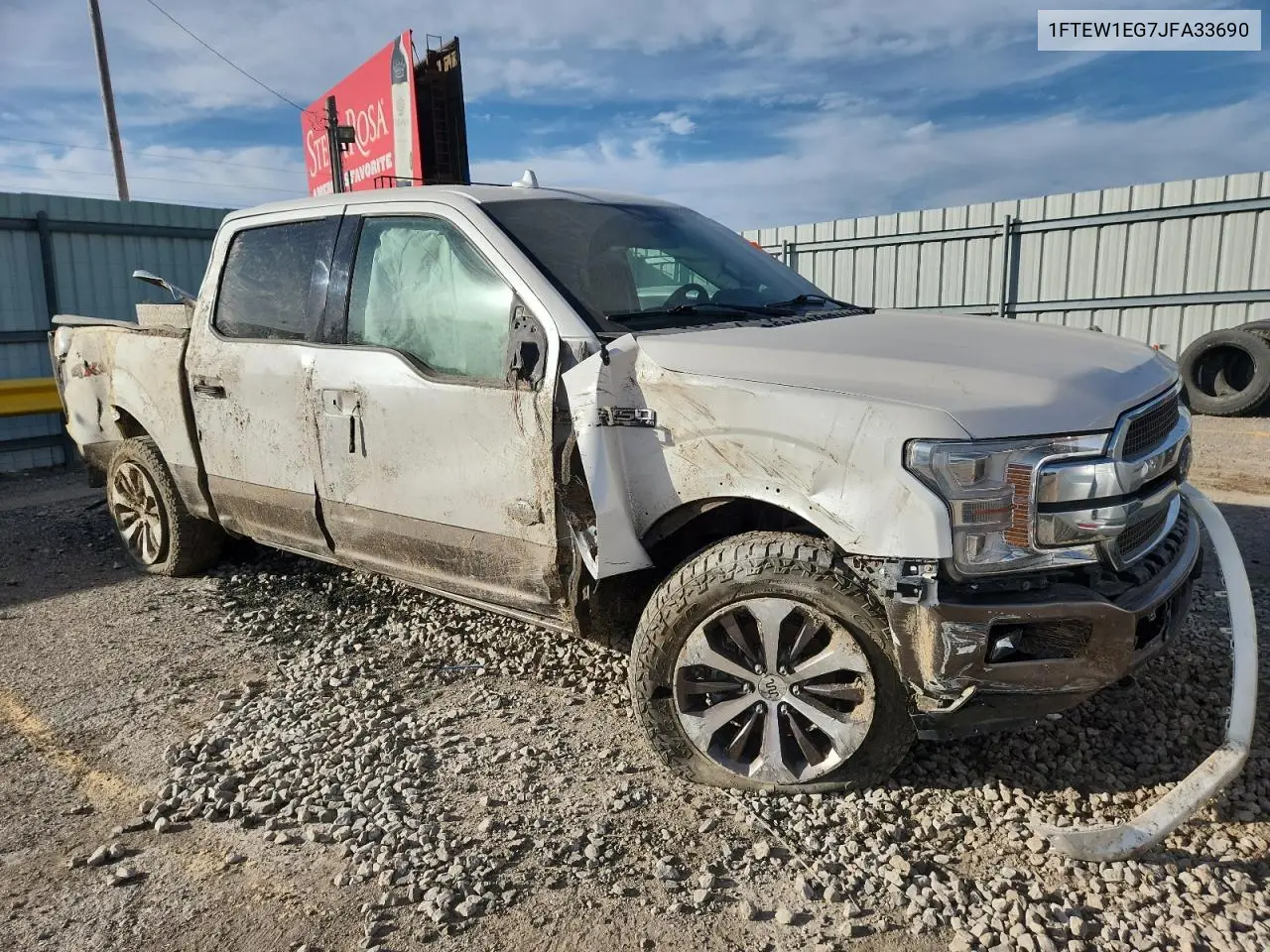 1FTEW1EG7JFA33690 2018 Ford F150 Supercrew