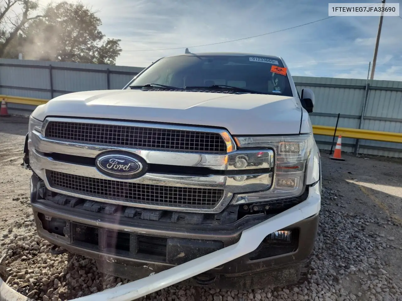 1FTEW1EG7JFA33690 2018 Ford F150 Supercrew