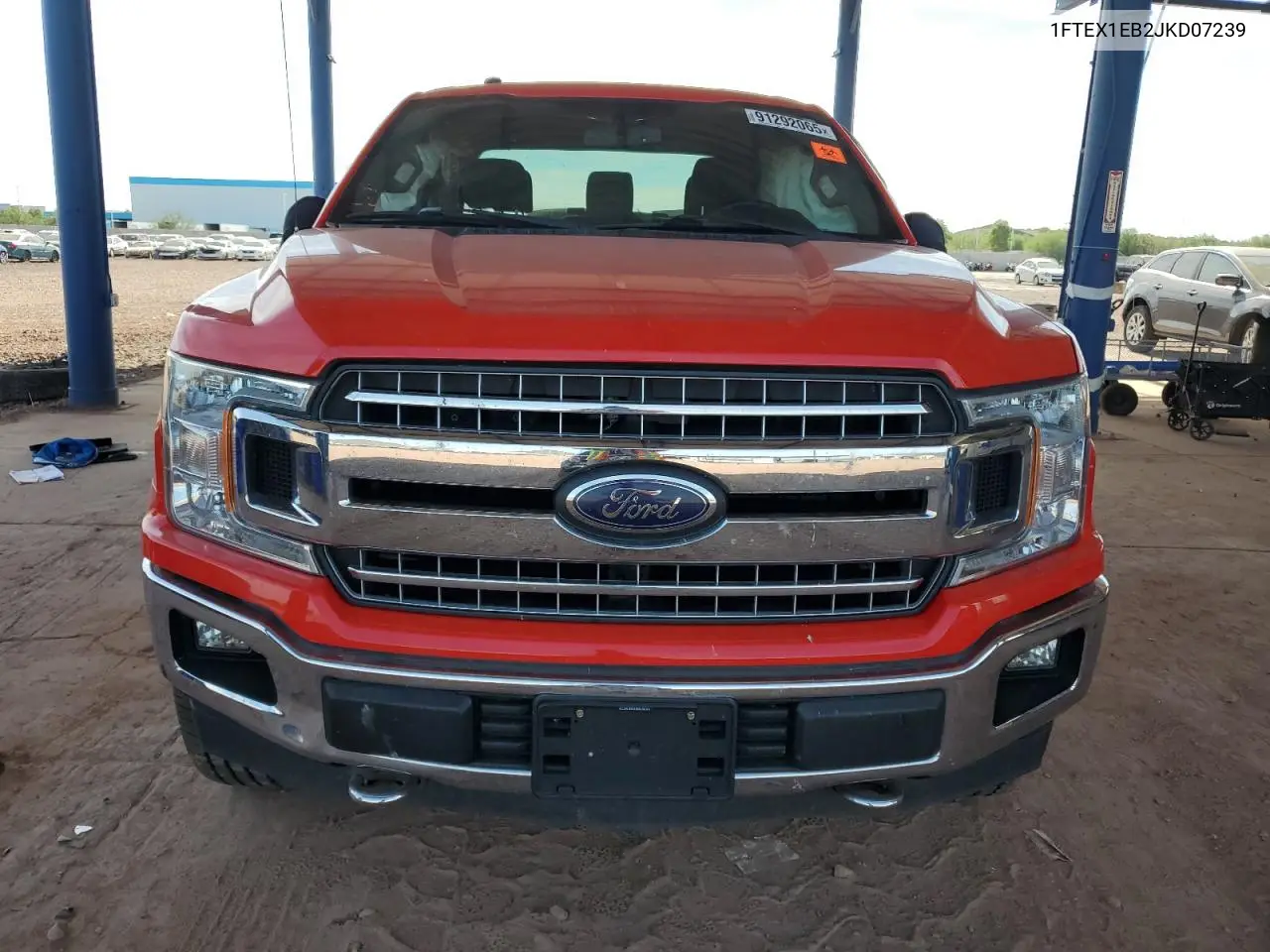 1FTEX1EB2JKD07239 2018 Ford F150 Super Cab