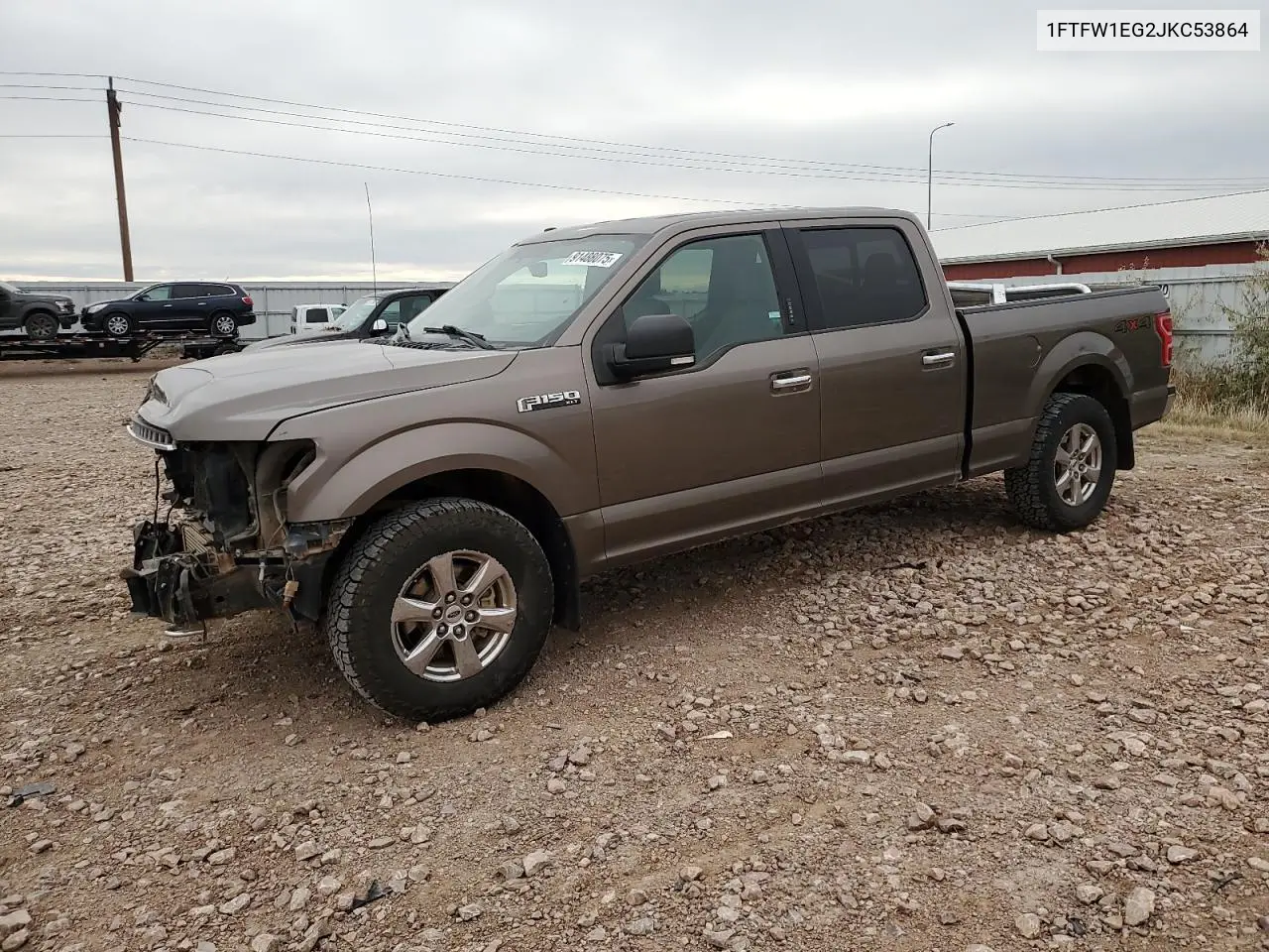 1FTFW1EG2JKC53864 2018 Ford F150 Supercrew