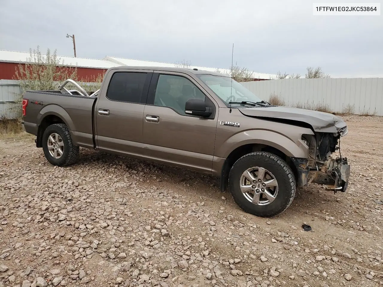 1FTFW1EG2JKC53864 2018 Ford F150 Supercrew