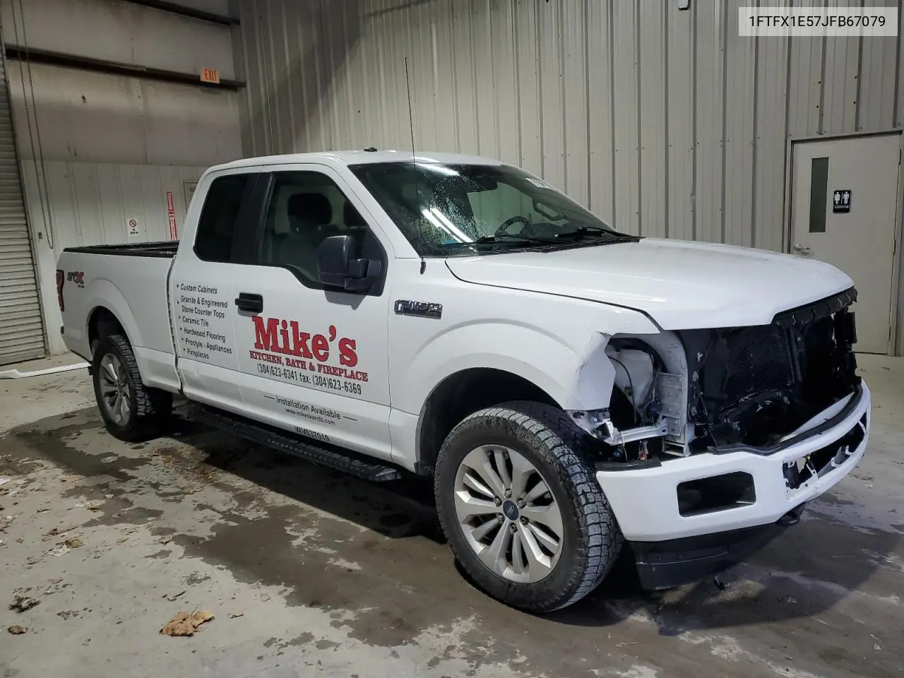 1FTFX1E57JFB67079 2018 Ford F150 Super Cab