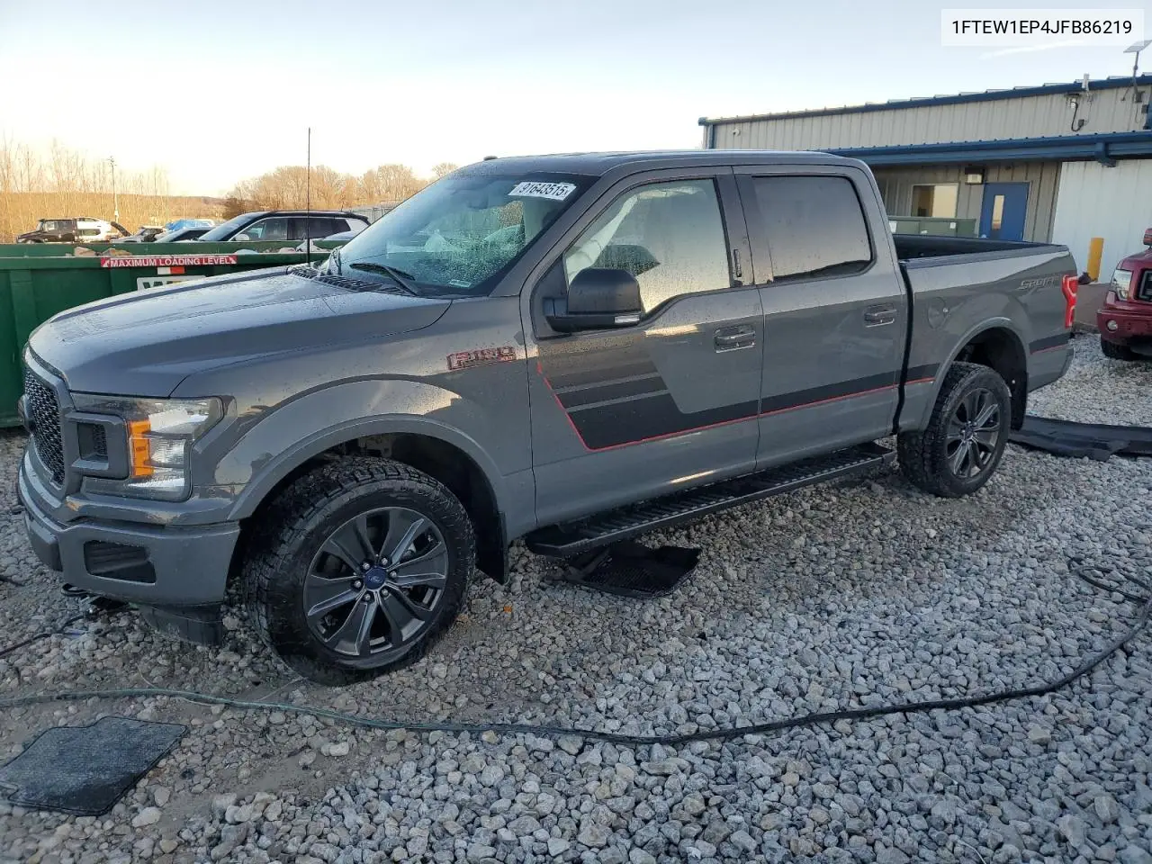 1FTEW1EP4JFB86219 2018 Ford F150 Supercrew
