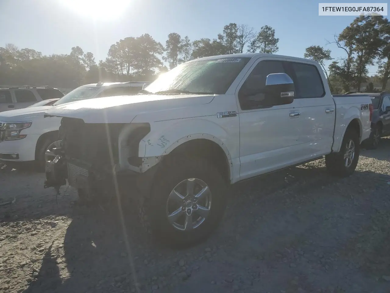 1FTEW1EG0JFA87364 2018 Ford F150 Supercrew