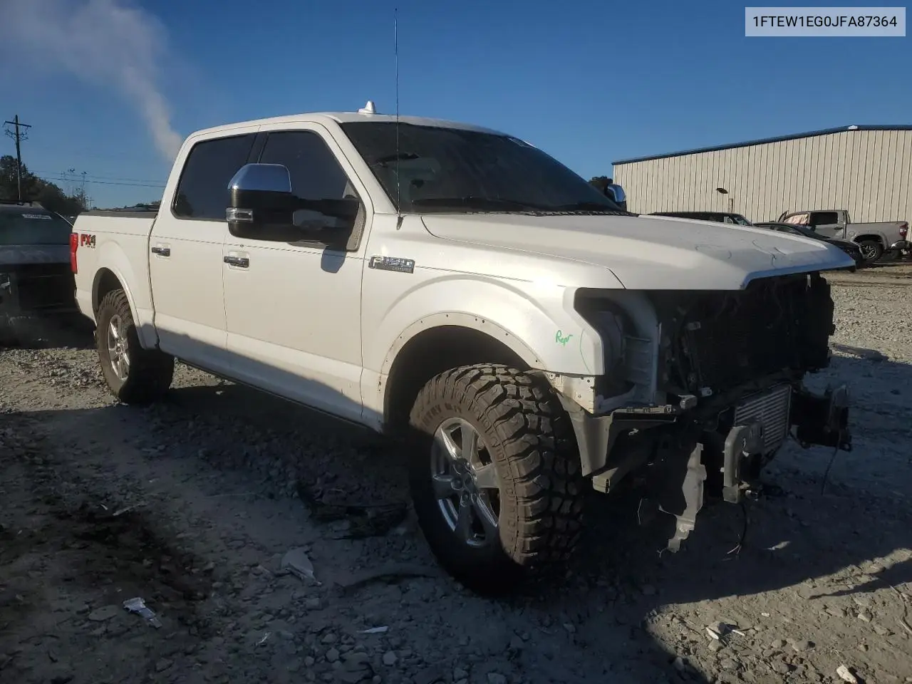 1FTEW1EG0JFA87364 2018 Ford F150 Supercrew