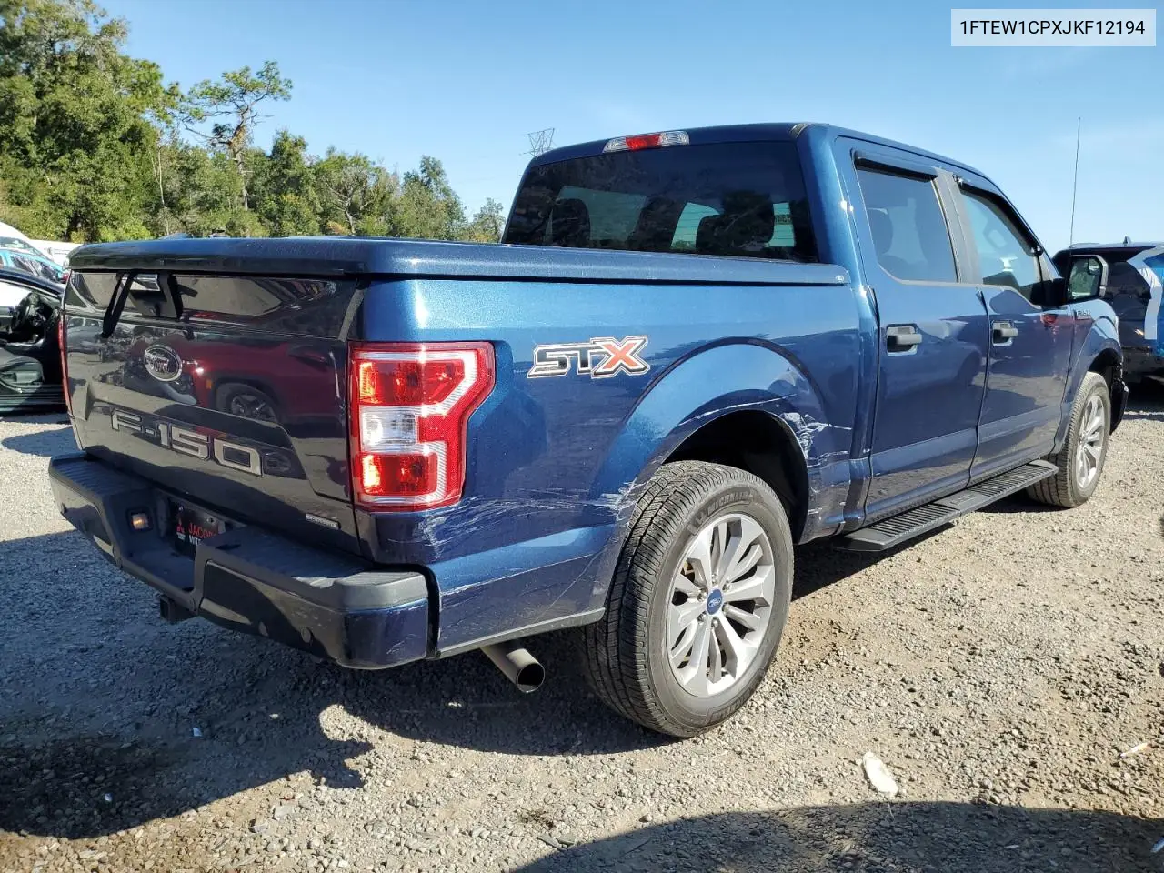 1FTEW1CPXJKF12194 2018 Ford F150 Supercrew