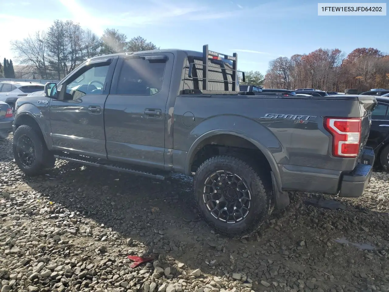 1FTEW1E53JFD64202 2018 Ford F150 Supercrew