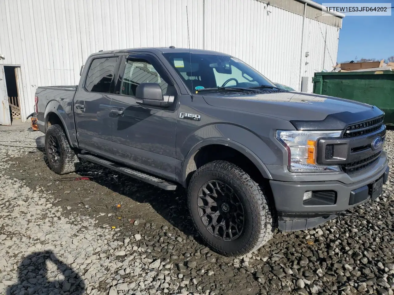 1FTEW1E53JFD64202 2018 Ford F150 Supercrew