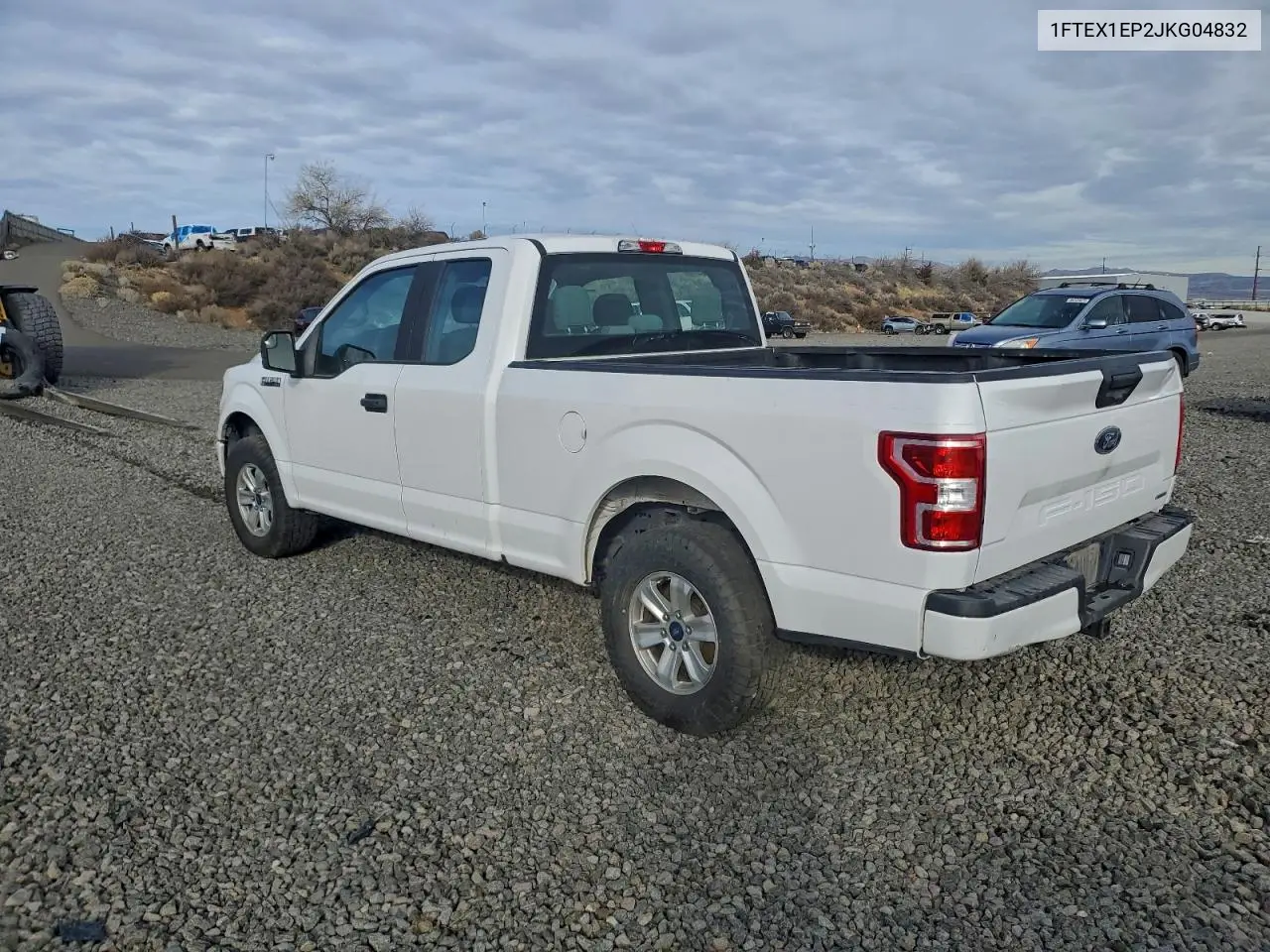 1FTEX1EP2JKG04832 2018 Ford F150 Super Cab