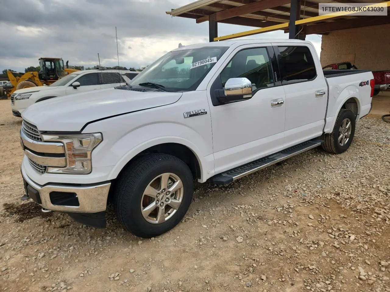 1FTEW1EG8JKC43030 2018 Ford F150 Supercrew