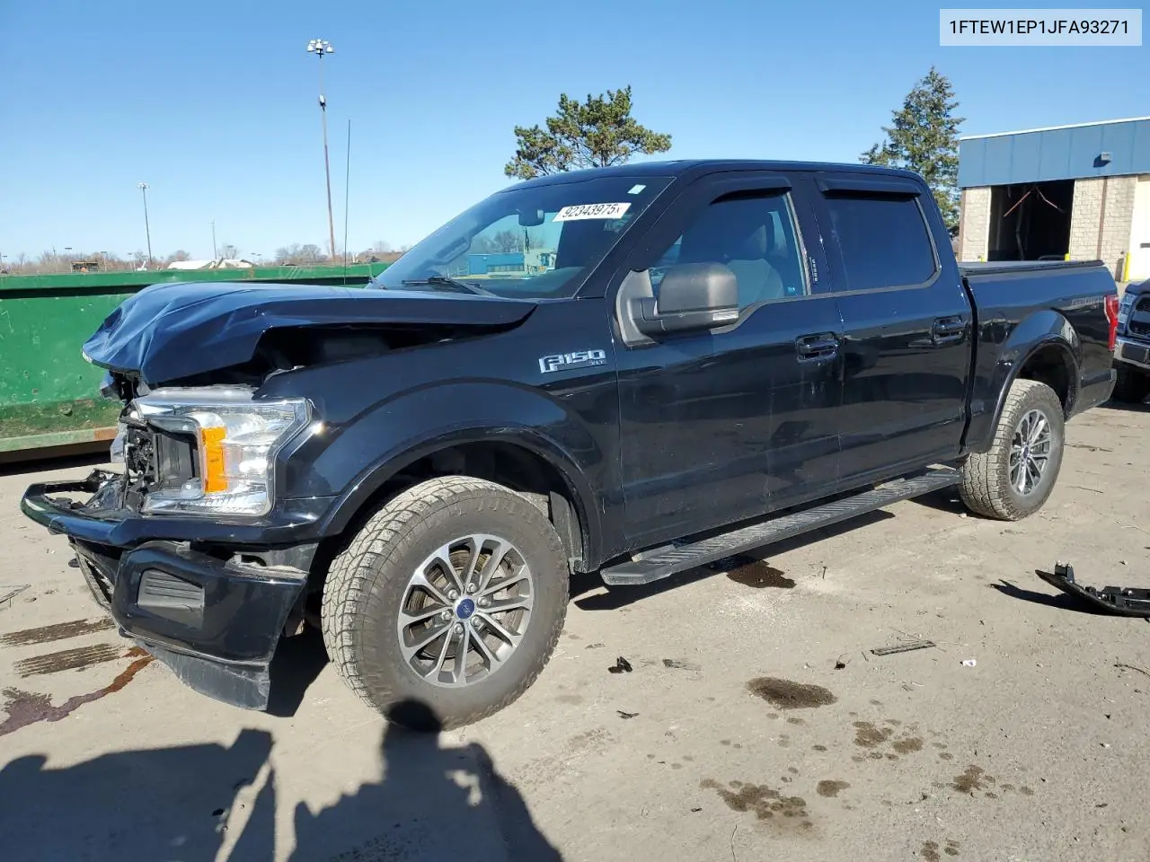 1FTEW1EP1JFA93271 2018 Ford F150 Supercrew