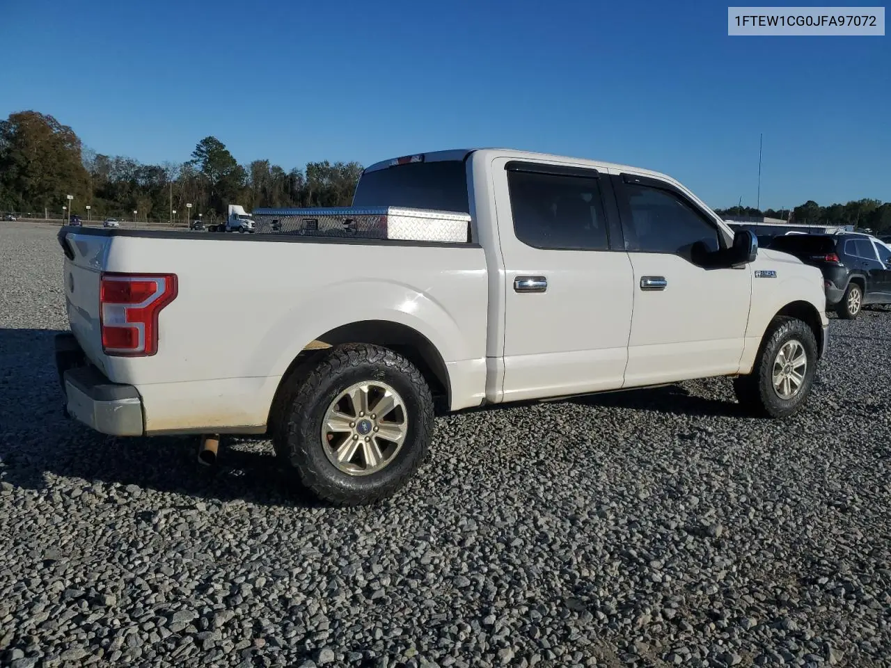 1FTEW1CG0JFA97072 2018 Ford F150 Supercrew