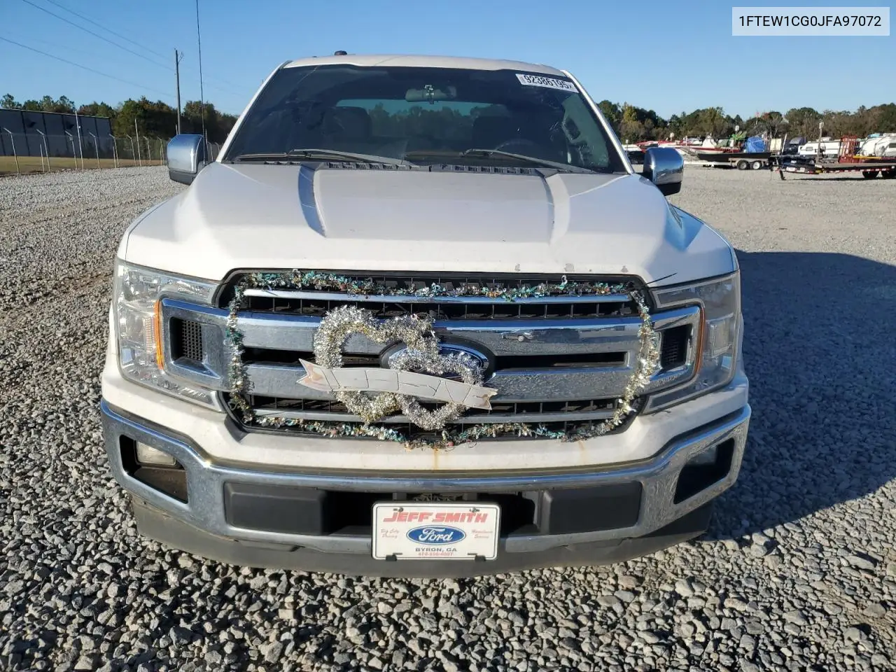 1FTEW1CG0JFA97072 2018 Ford F150 Supercrew
