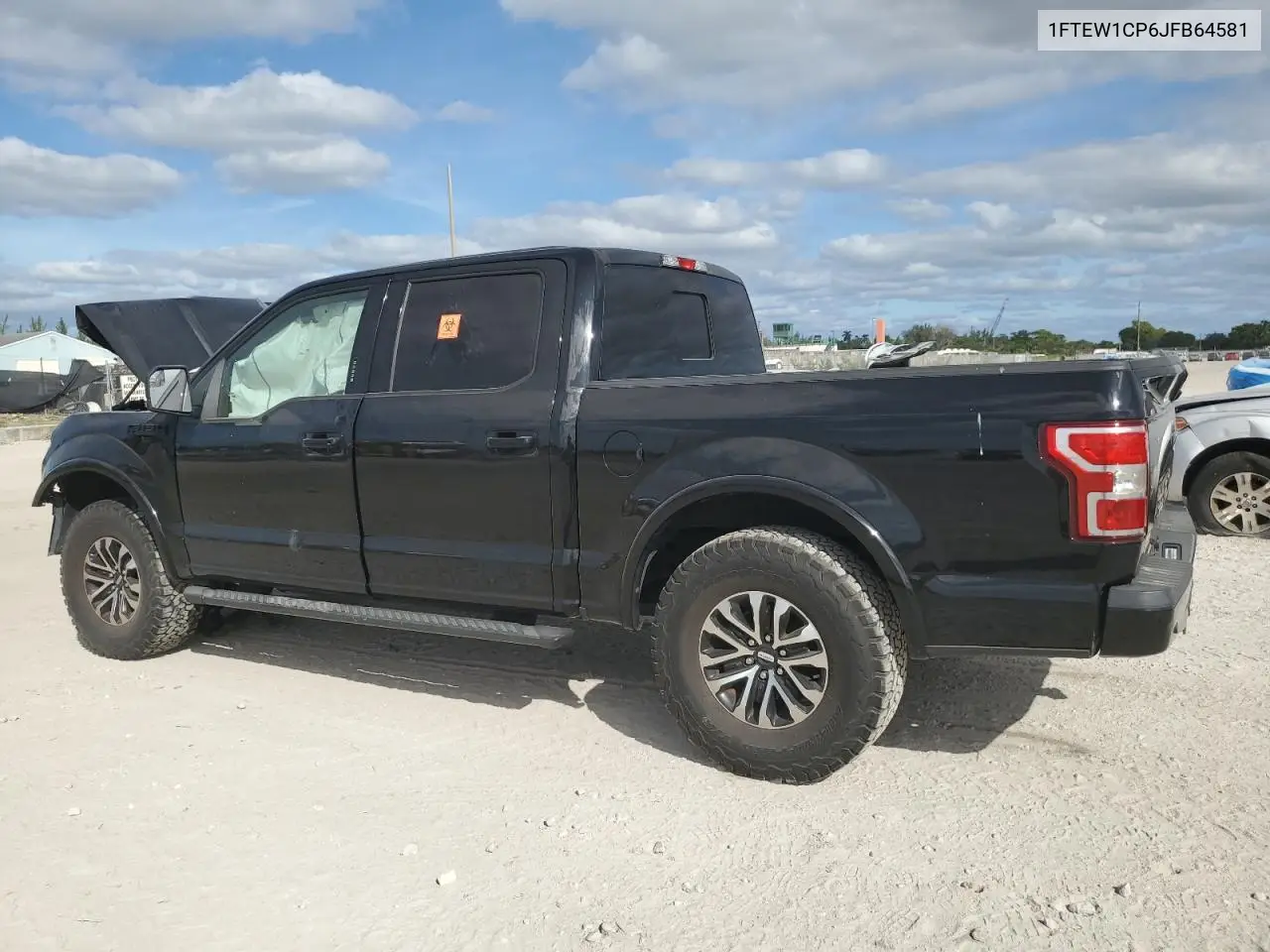 1FTEW1CP6JFB64581 2018 Ford F150 Supercrew
