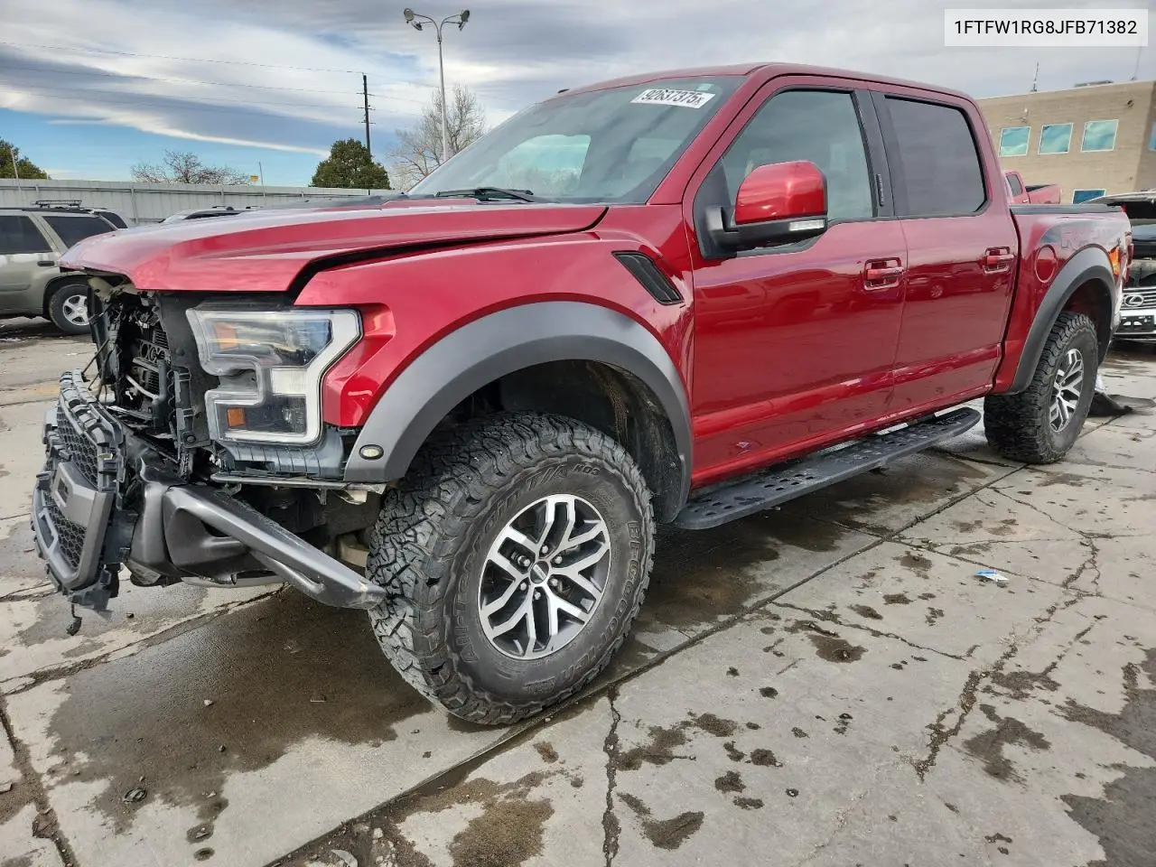 1FTFW1RG8JFB71382 2018 Ford F150 Raptor