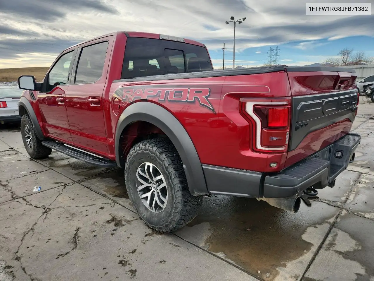 1FTFW1RG8JFB71382 2018 Ford F150 Raptor