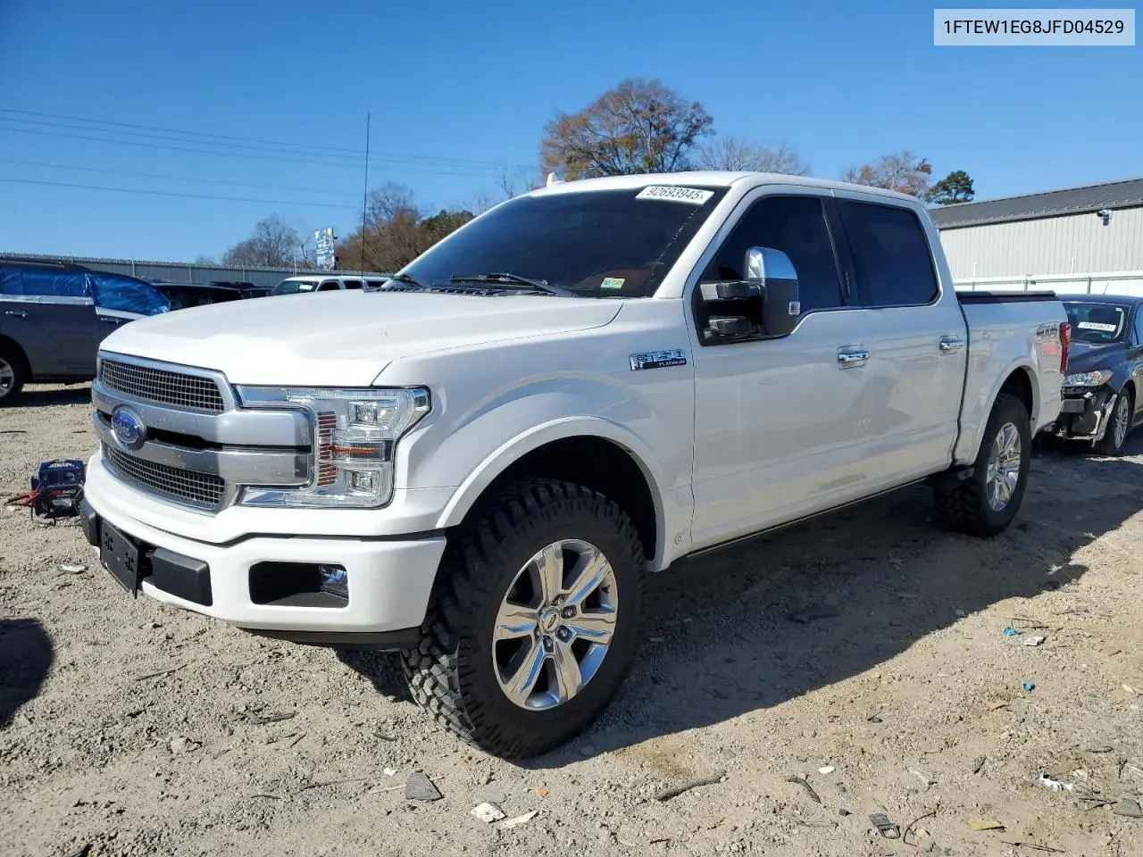 1FTEW1EG8JFD04529 2018 Ford F150 Supercrew