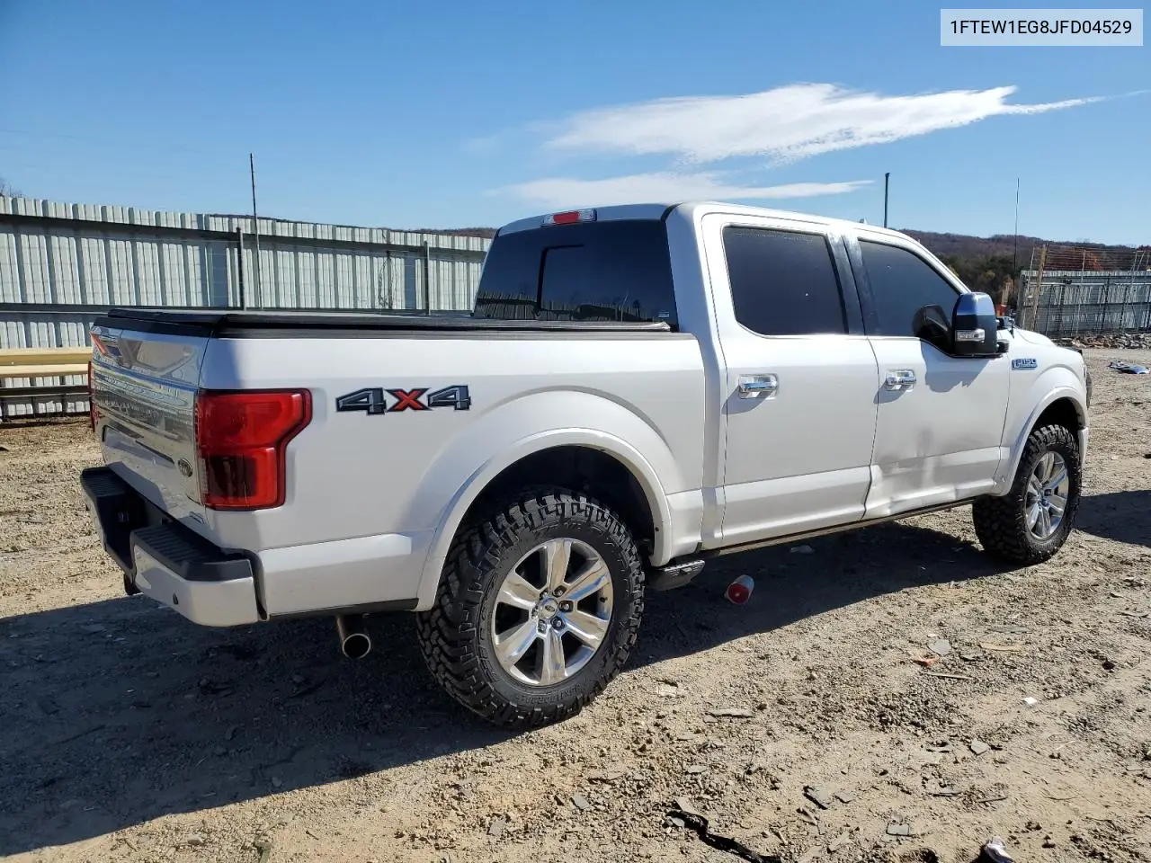 1FTEW1EG8JFD04529 2018 Ford F150 Supercrew