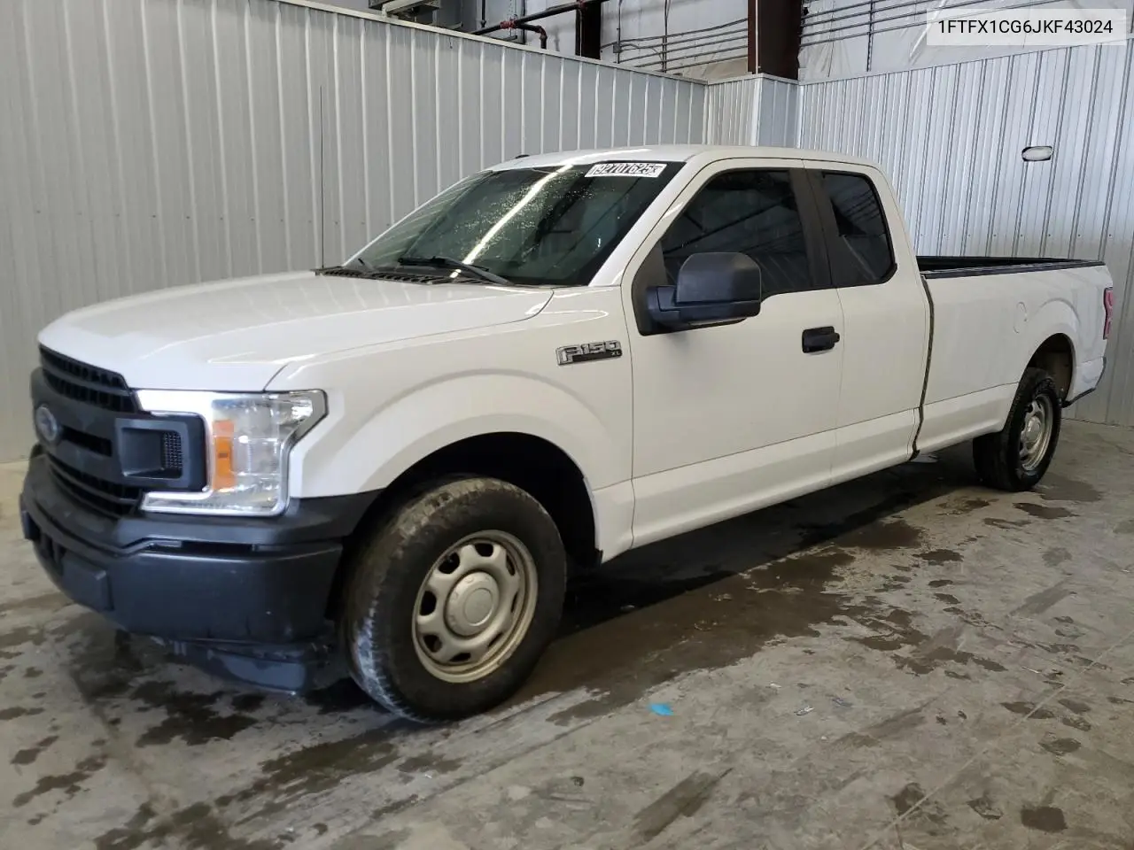 1FTFX1CG6JKF43024 2018 Ford F150 Super Cab