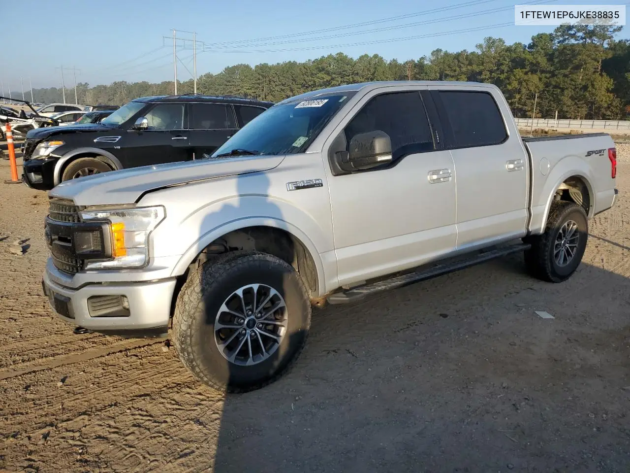 1FTEW1EP6JKE38835 2018 Ford F150 Supercrew