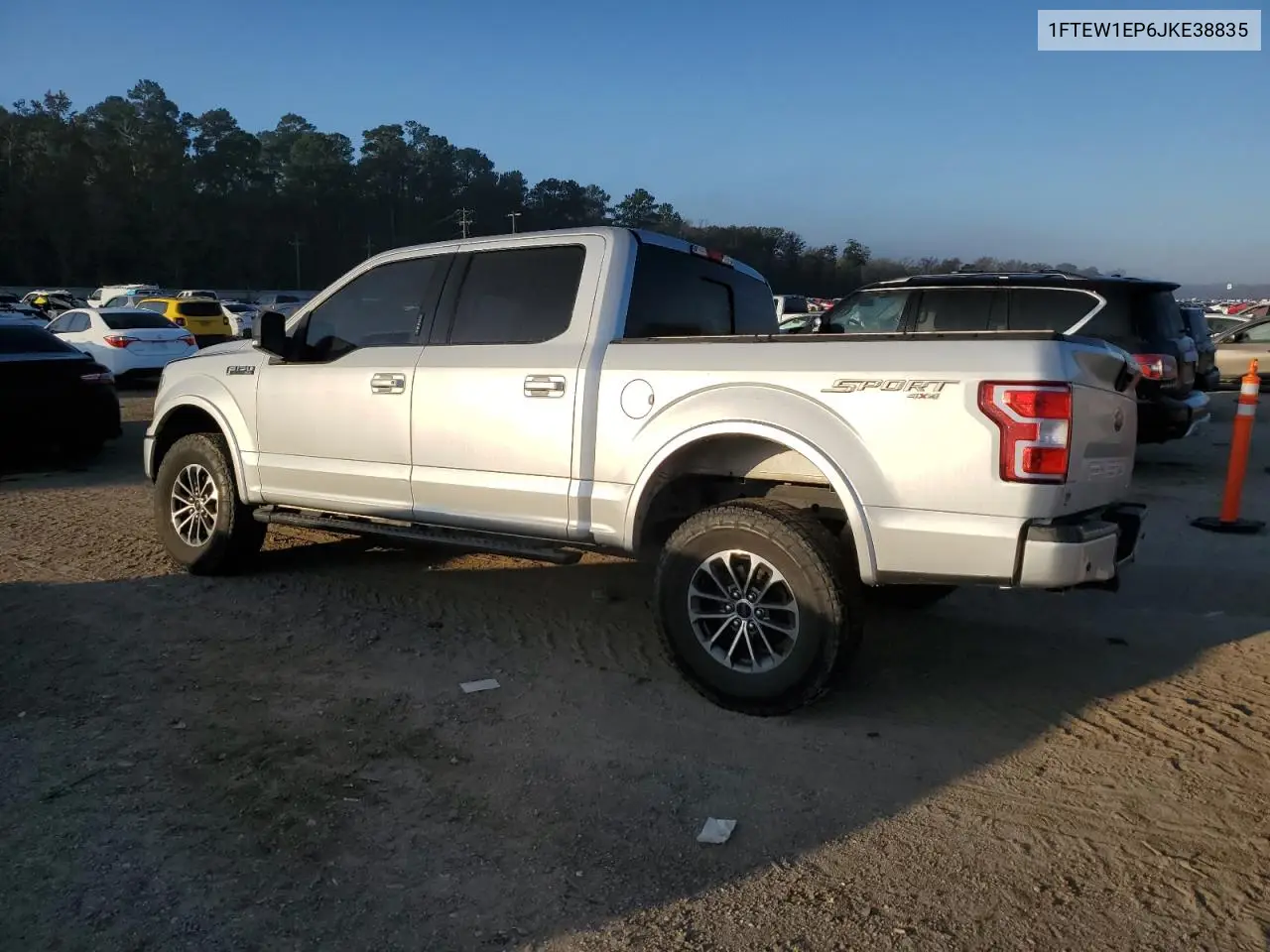 1FTEW1EP6JKE38835 2018 Ford F150 Supercrew