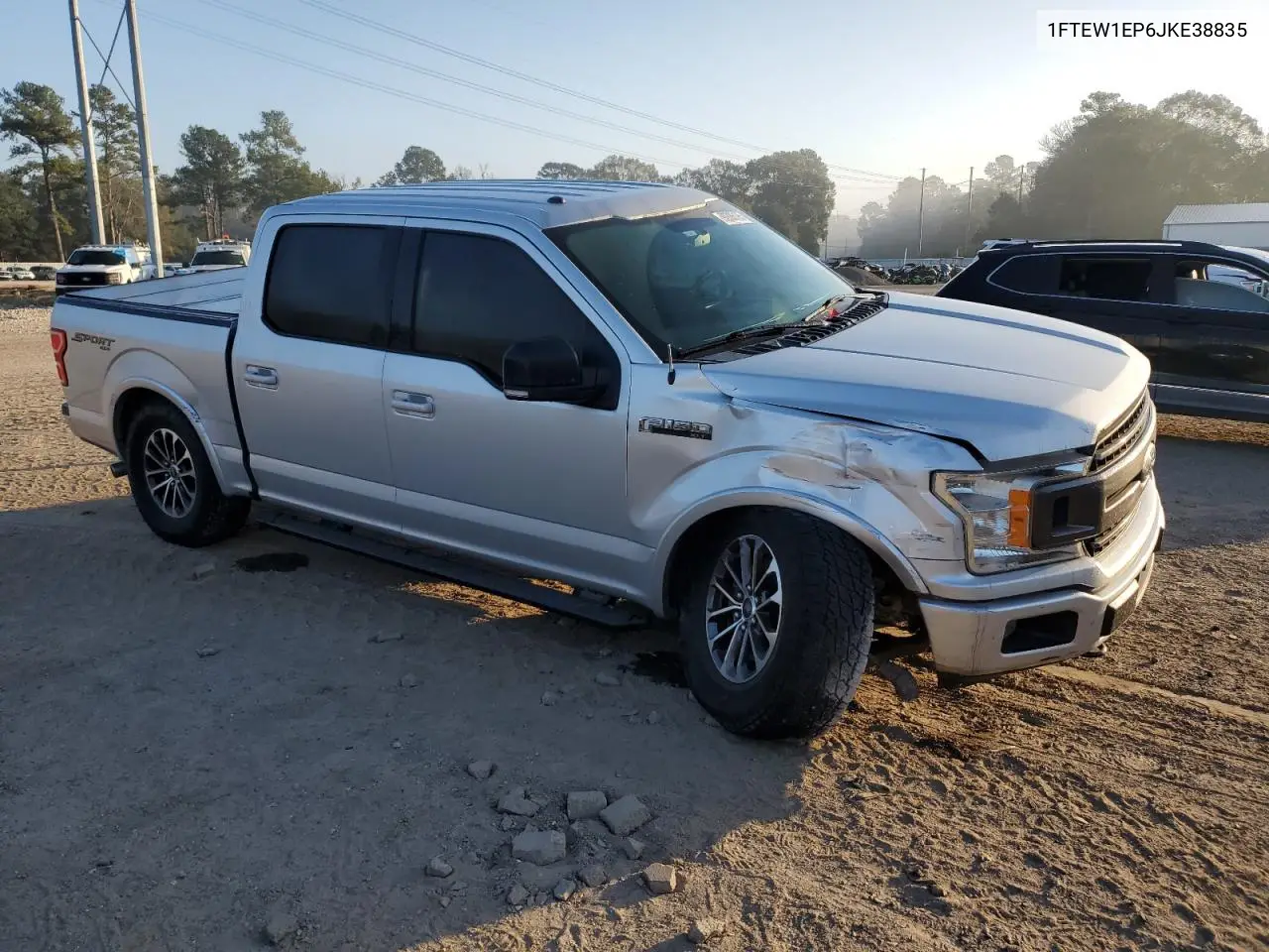 1FTEW1EP6JKE38835 2018 Ford F150 Supercrew