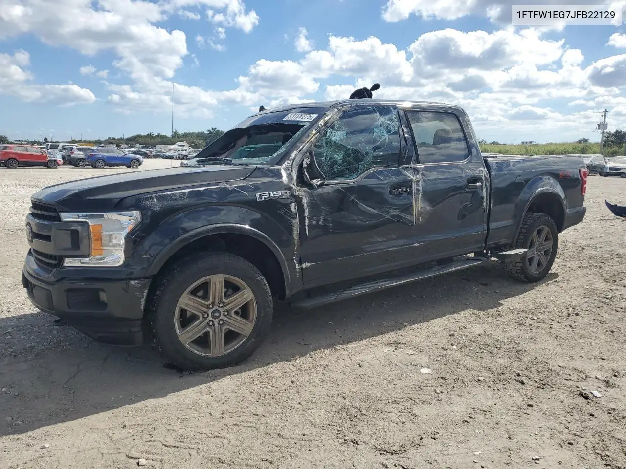1FTFW1EG7JFB22129 2018 Ford F150 Supercrew
