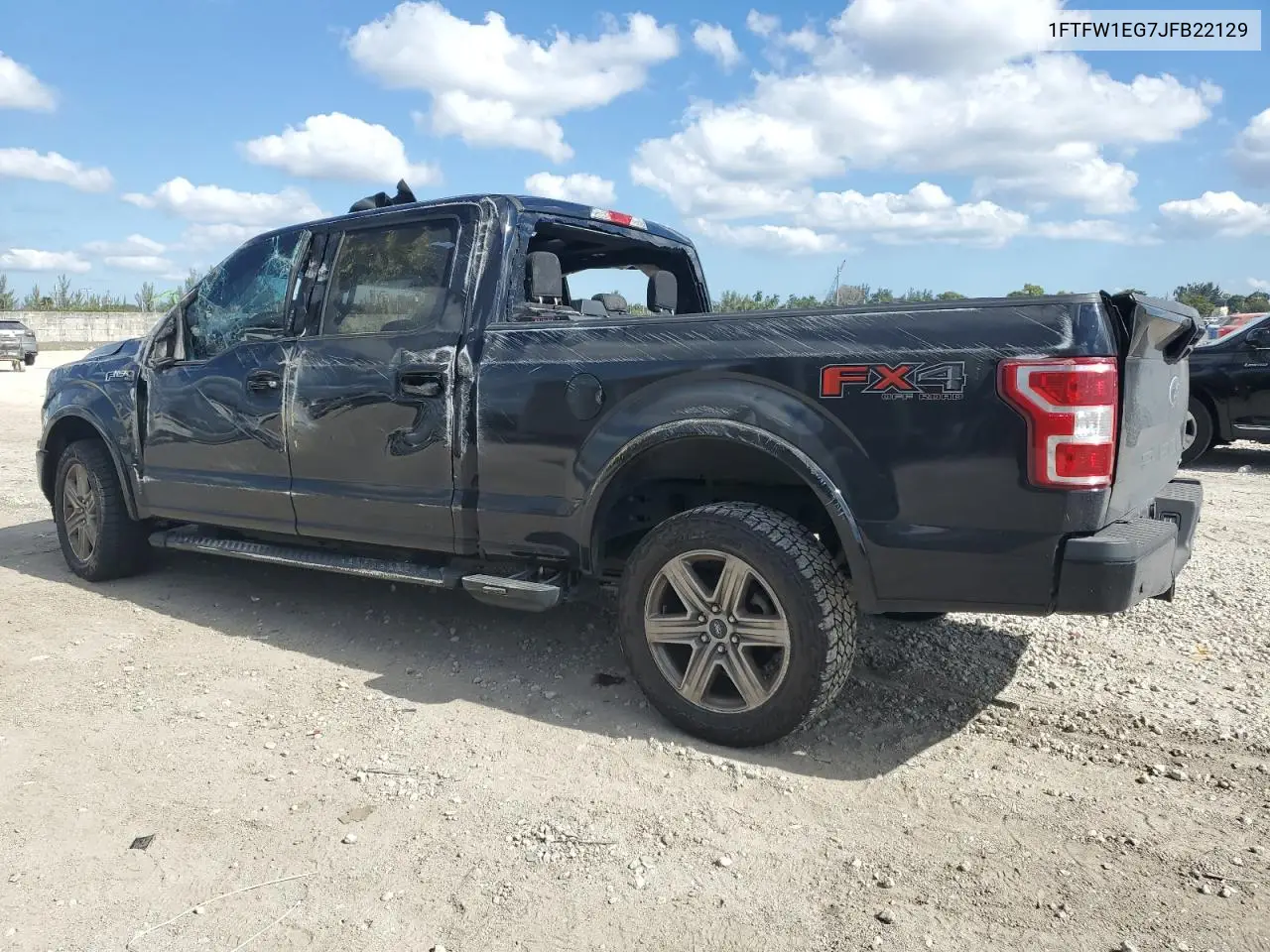 1FTFW1EG7JFB22129 2018 Ford F150 Supercrew