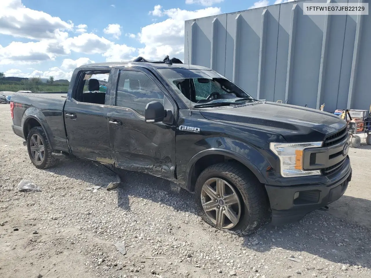 1FTFW1EG7JFB22129 2018 Ford F150 Supercrew