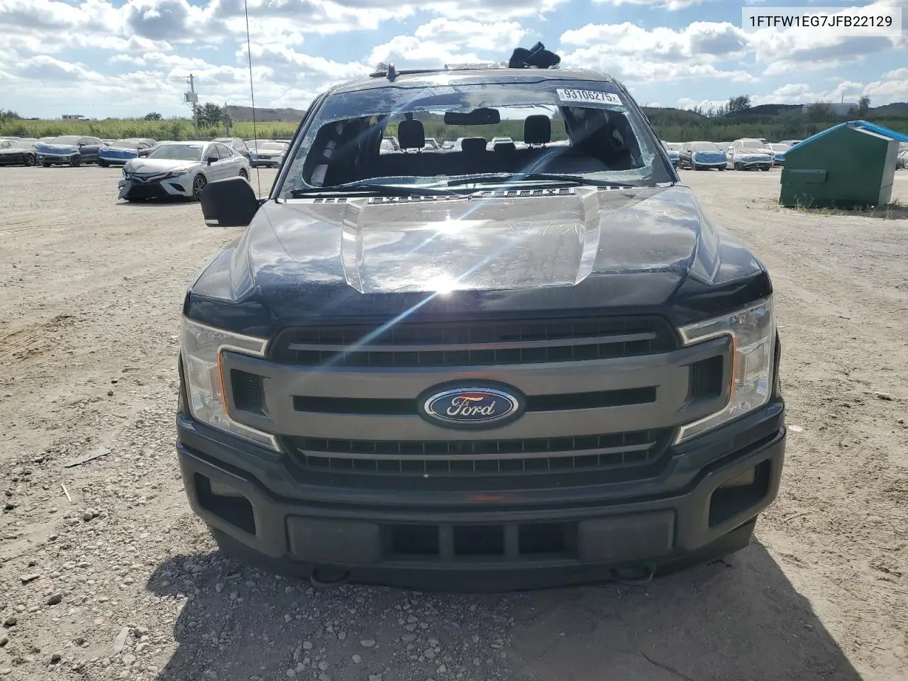 1FTFW1EG7JFB22129 2018 Ford F150 Supercrew