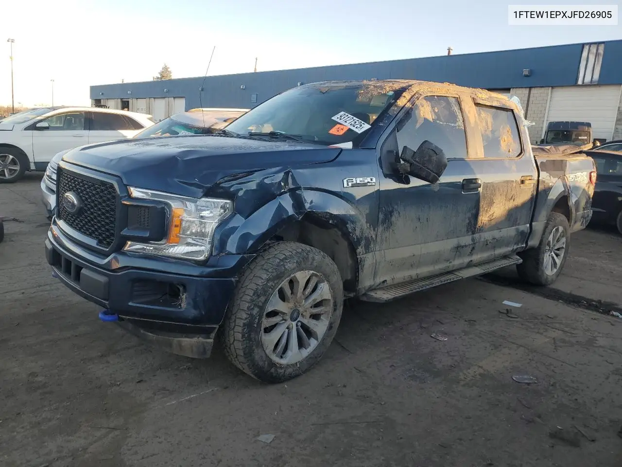 1FTEW1EPXJFD26905 2018 Ford F150 Supercrew