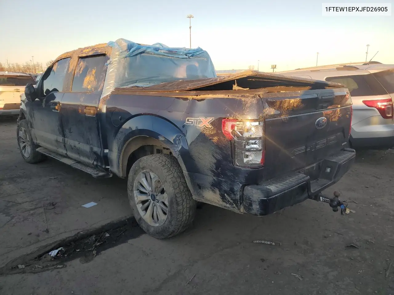 1FTEW1EPXJFD26905 2018 Ford F150 Supercrew