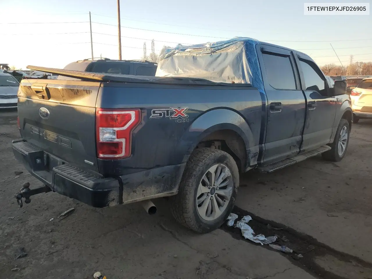 1FTEW1EPXJFD26905 2018 Ford F150 Supercrew