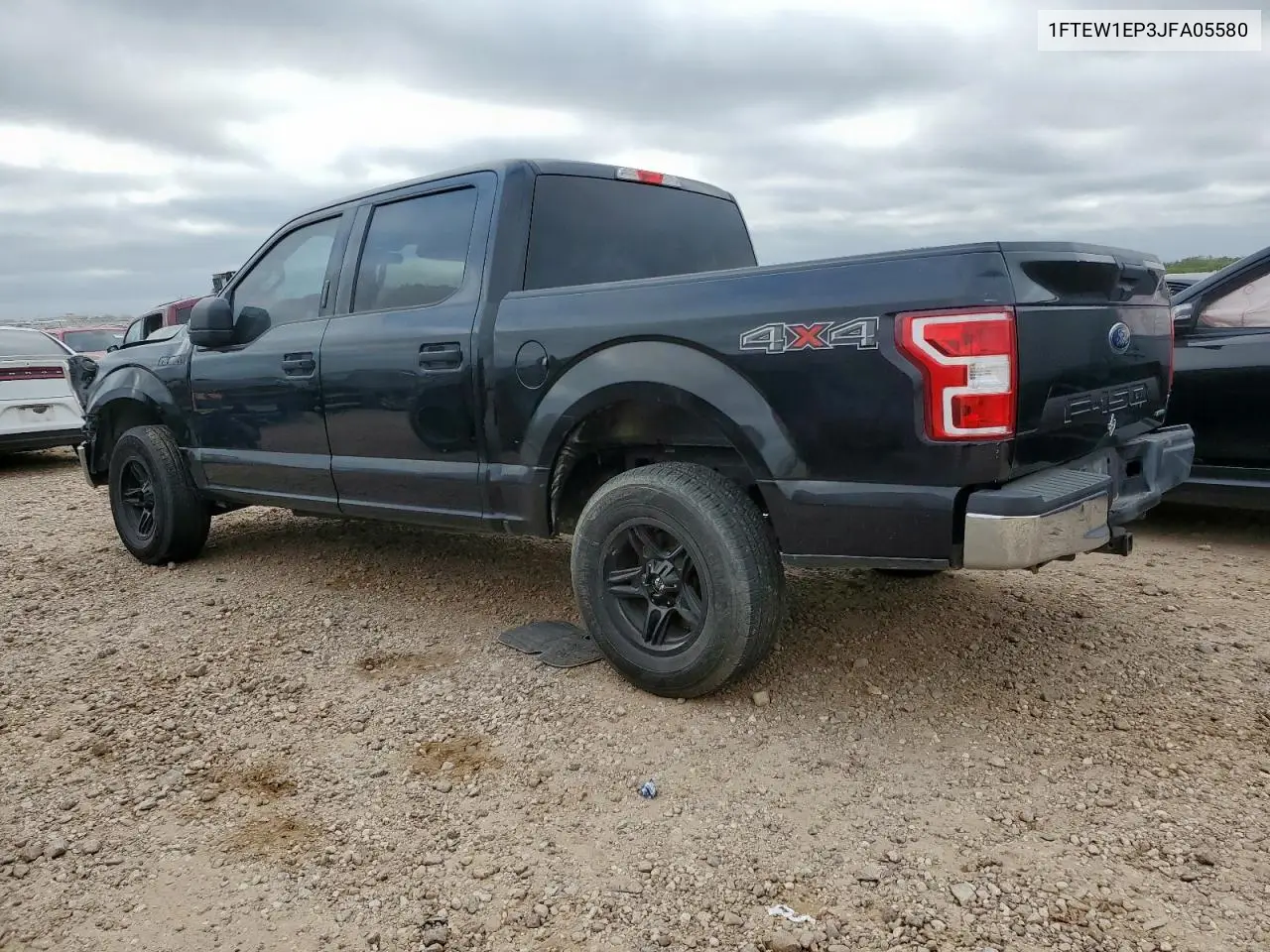 1FTEW1EP3JFA05580 2018 Ford F150 Supercrew