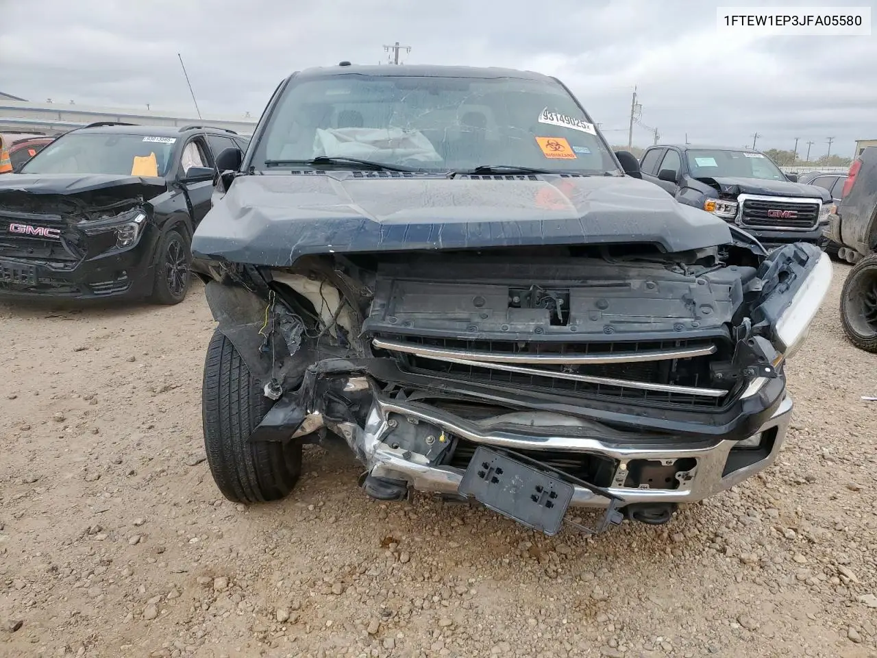 1FTEW1EP3JFA05580 2018 Ford F150 Supercrew