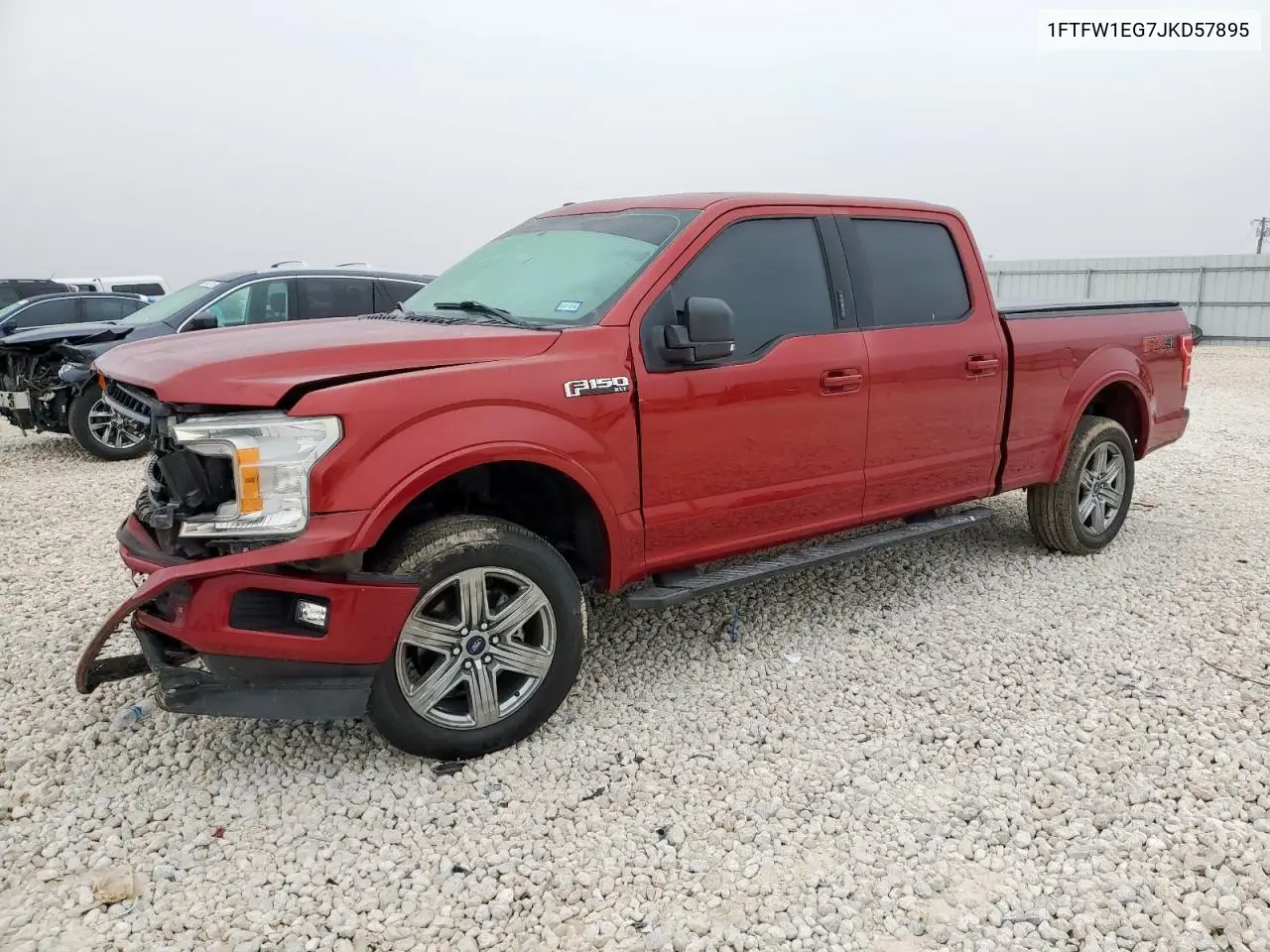 1FTFW1EG7JKD57895 2018 Ford F150 Supercrew