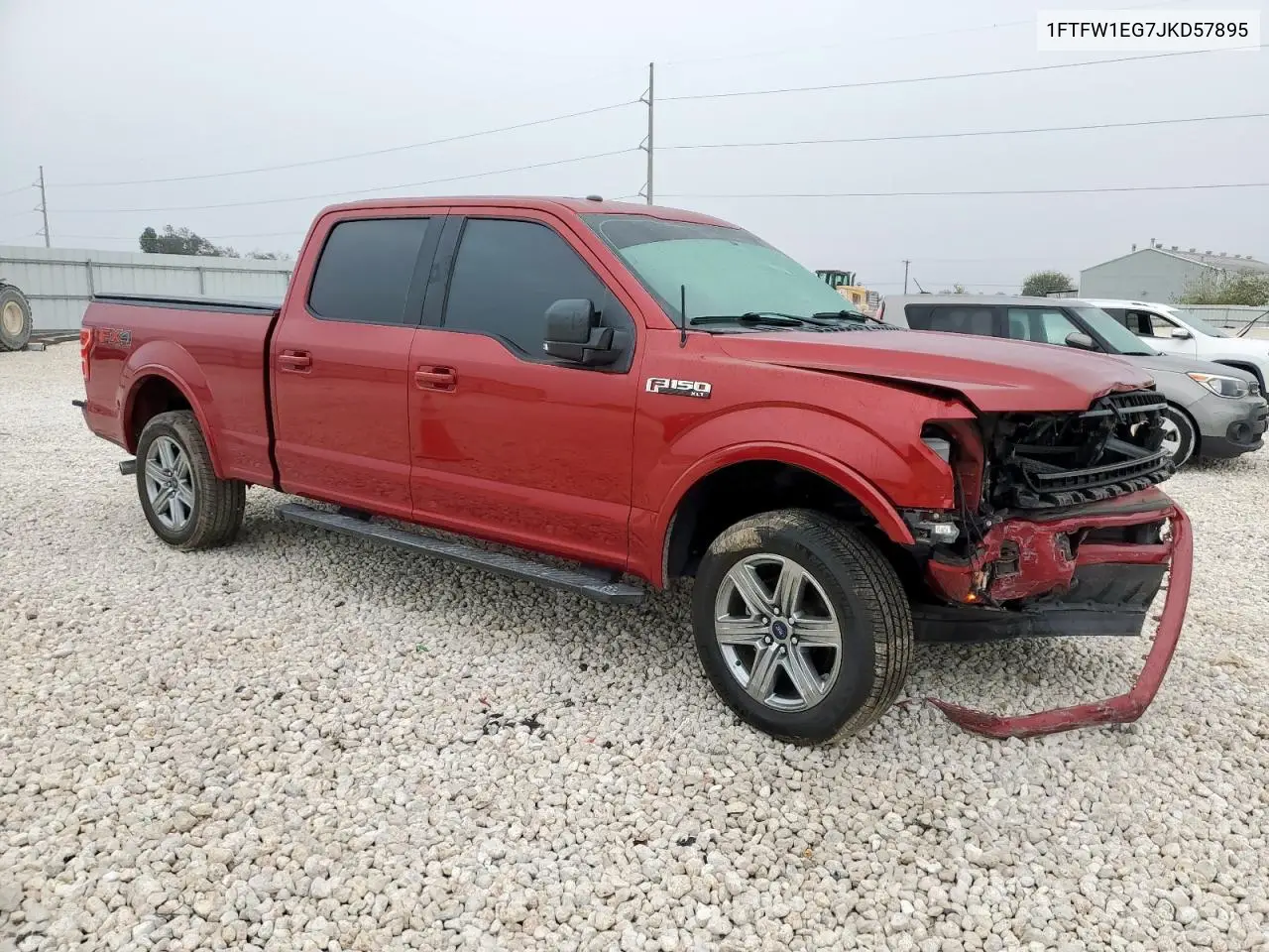 1FTFW1EG7JKD57895 2018 Ford F150 Supercrew