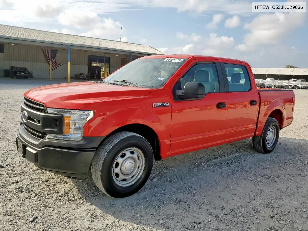 1FTEW1C53JKC29036 2018 Ford F150 Supercrew
