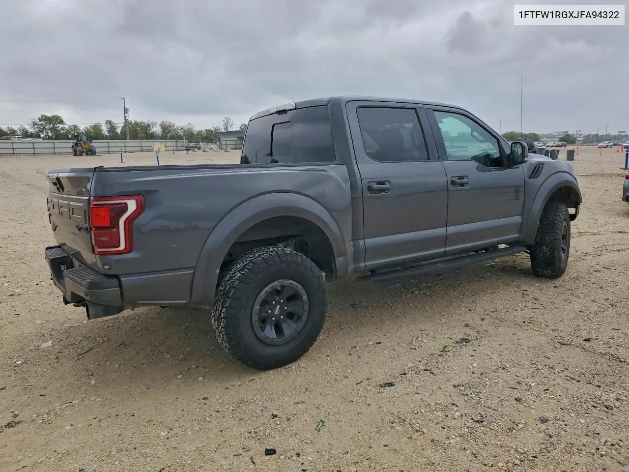 1FTFW1RGXJFA94322 2018 Ford F150 Raptor