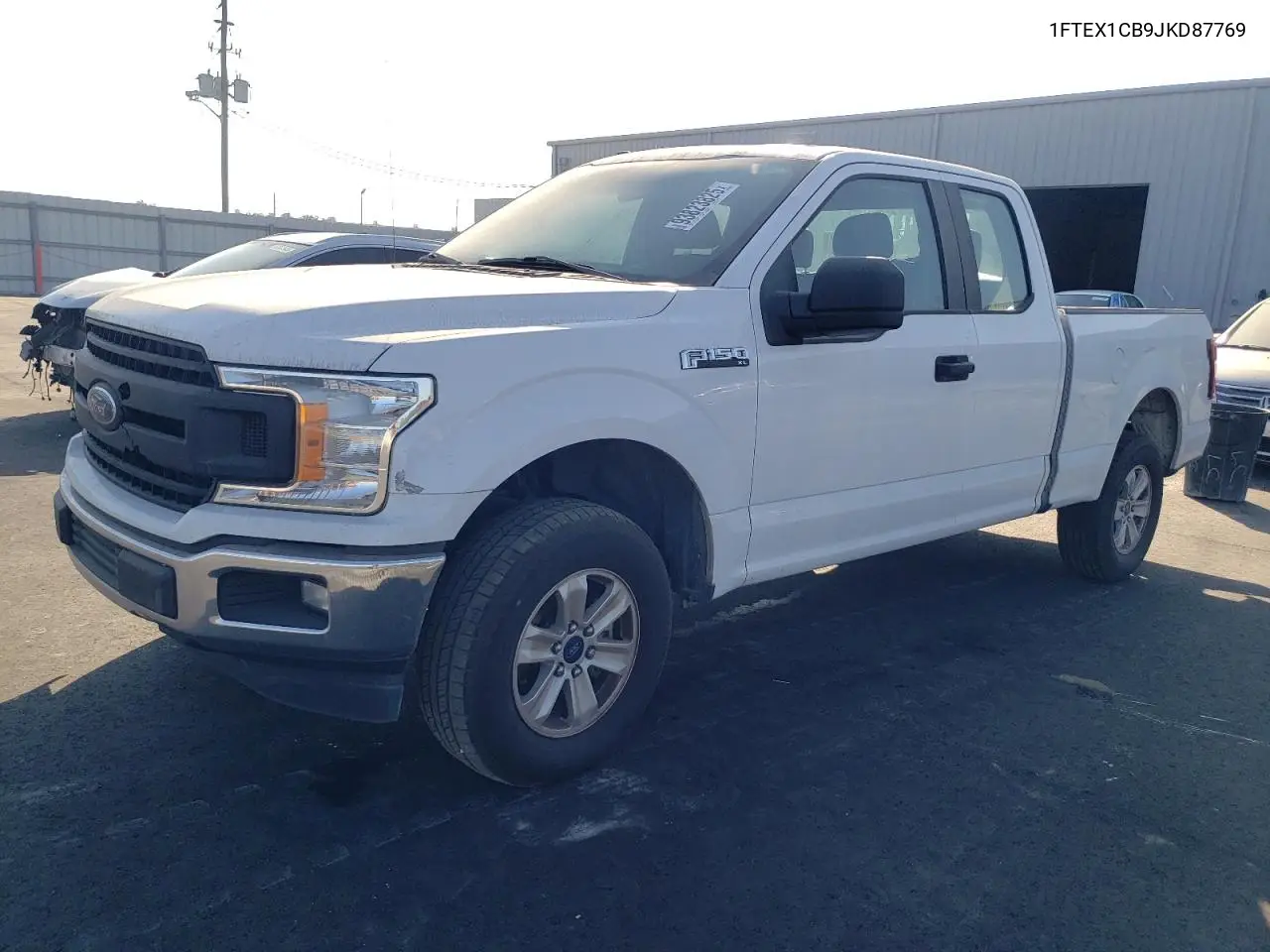 1FTEX1CB9JKD87769 2018 Ford F150 Super Cab