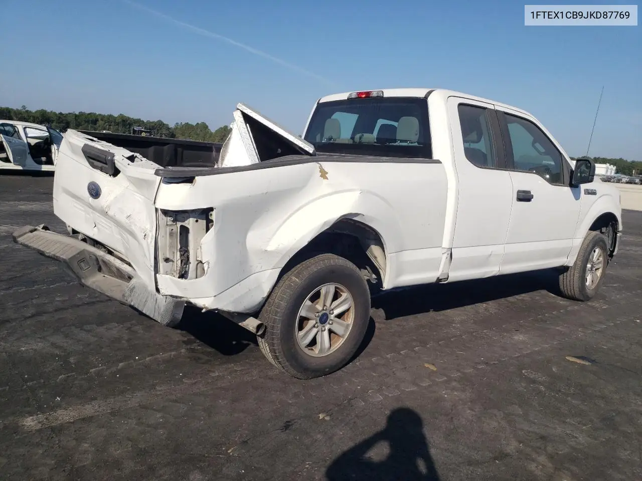 1FTEX1CB9JKD87769 2018 Ford F150 Super Cab