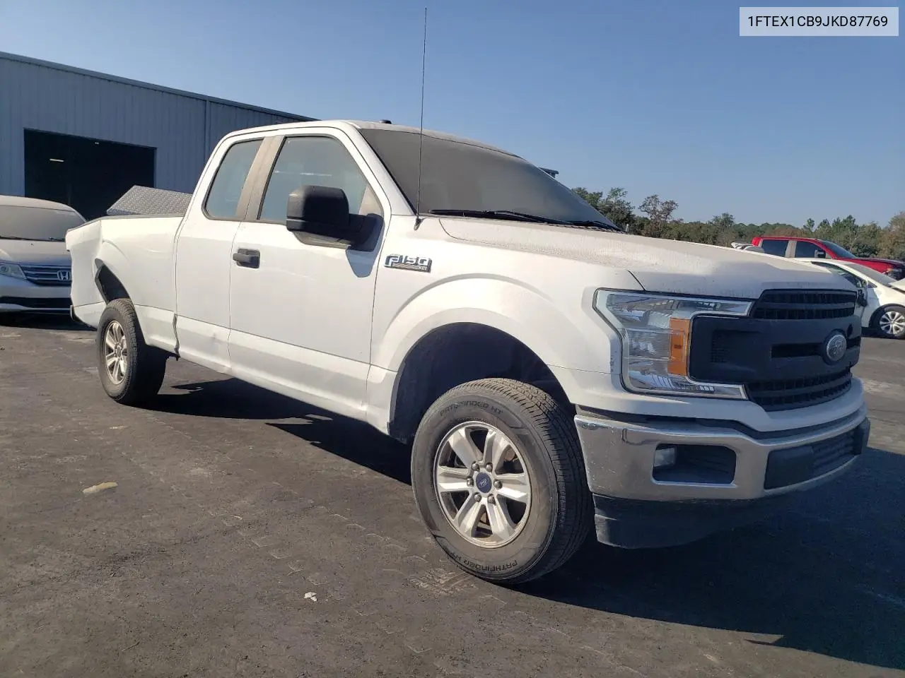 1FTEX1CB9JKD87769 2018 Ford F150 Super Cab