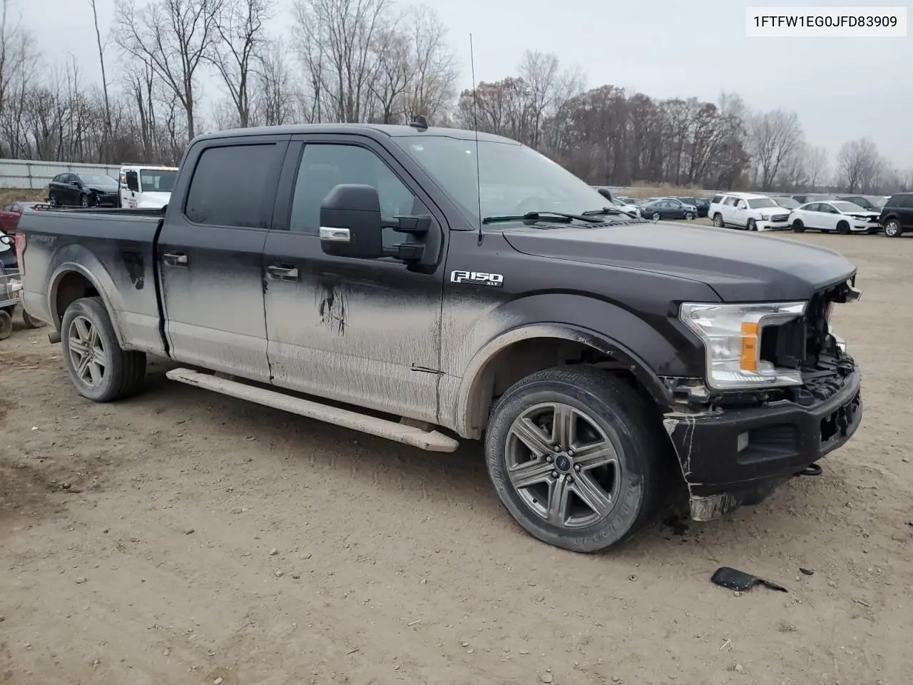 1FTFW1EG0JFD83909 2018 Ford F150 Supercrew