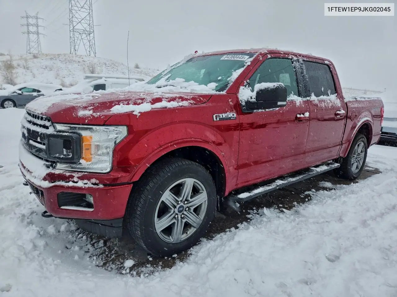 1FTEW1EP9JKG02045 2018 Ford F150 Supercrew