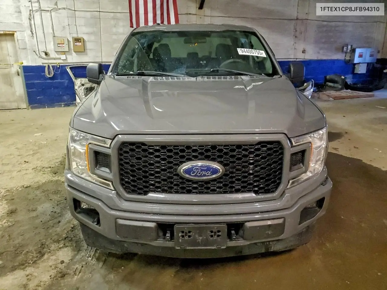 1FTEX1CP8JFB94310 2018 Ford F150 Super Cab