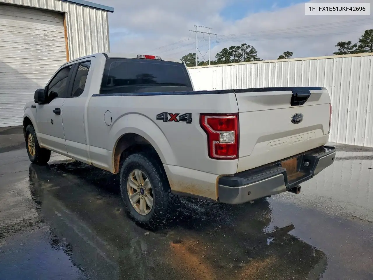 1FTFX1E51JKF42696 2018 Ford F150 Super Cab