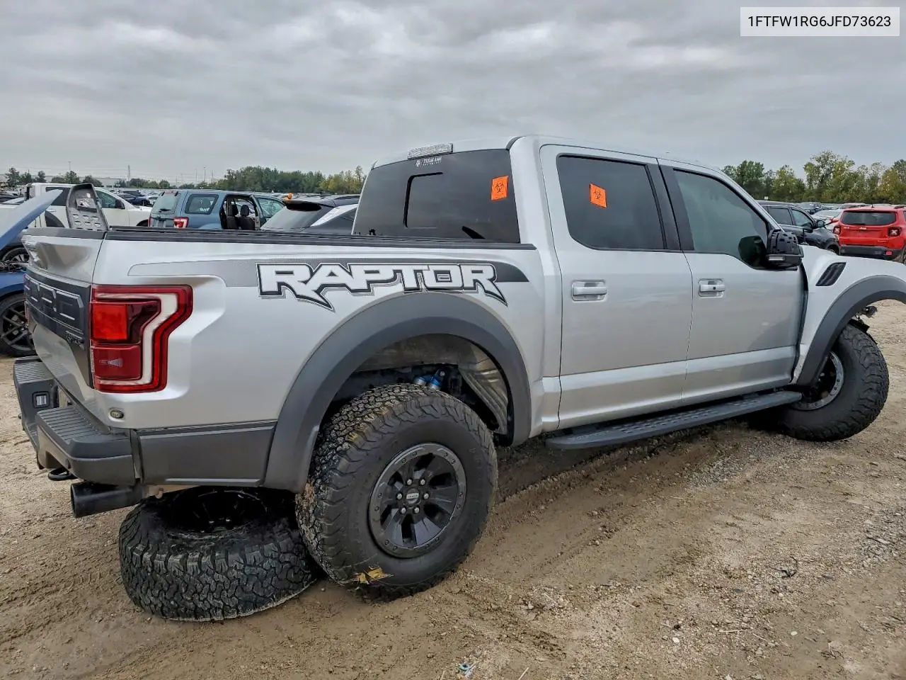 1FTFW1RG6JFD73623 2018 Ford F150 Raptor